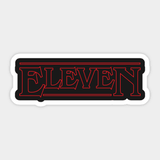 Eleven Sticker